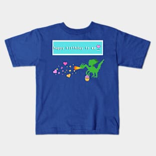 Coding Computer Dragon Girls Birthday Kids T-Shirt